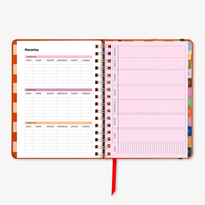 Uo Estudio | Agenda Escolar Sunset 2026-2027 (Semanal)