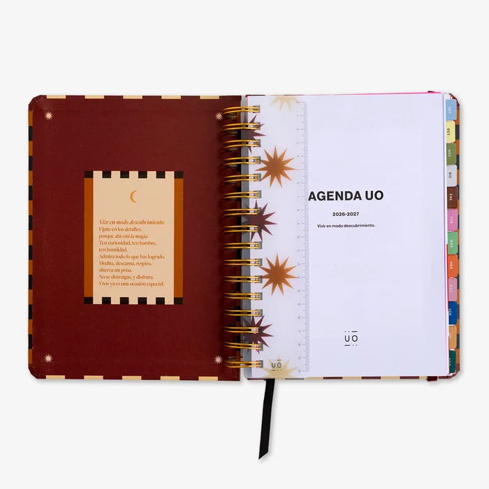 Uo Estudio | Agenda Escolar Universo 2026-2027 (Semanal)
