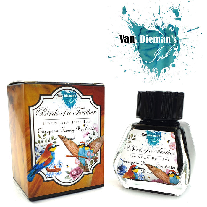 Van Dieman's Birds of a Feather - European Honey Bee Eater Breast - 30ml Bottled Ink