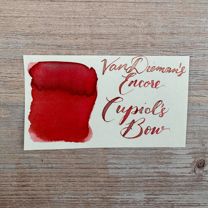 Van Dieman's Encore - Cupid's Bow - 40ml Bottled Ink