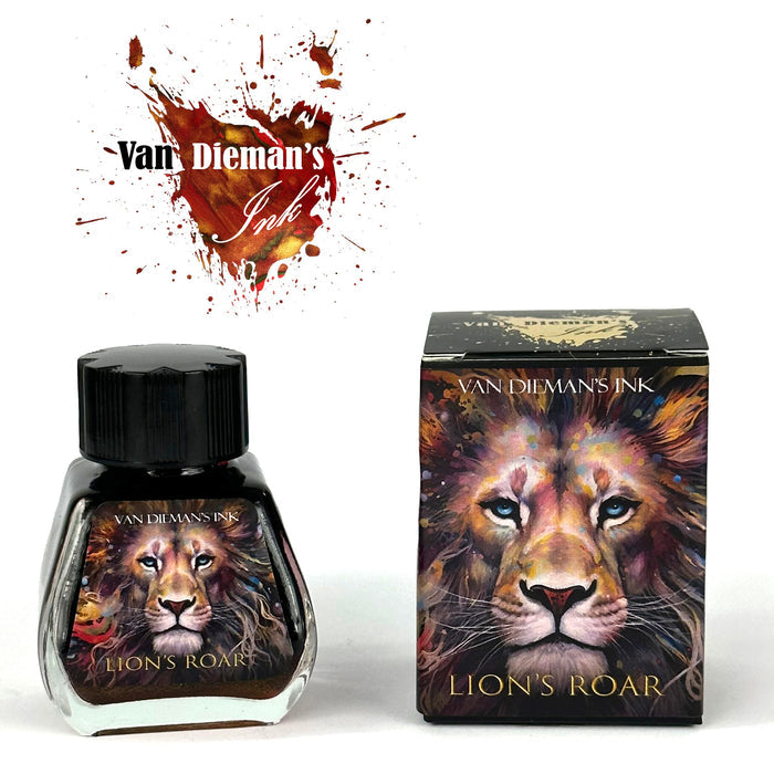 Van Dieman's Feline - Lion's Roar Shimmering 40ml Bottled Ink