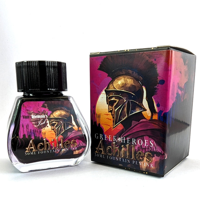 Van Dieman's Greek Heroes - Achilles Shimmering 40ml Bottled Ink