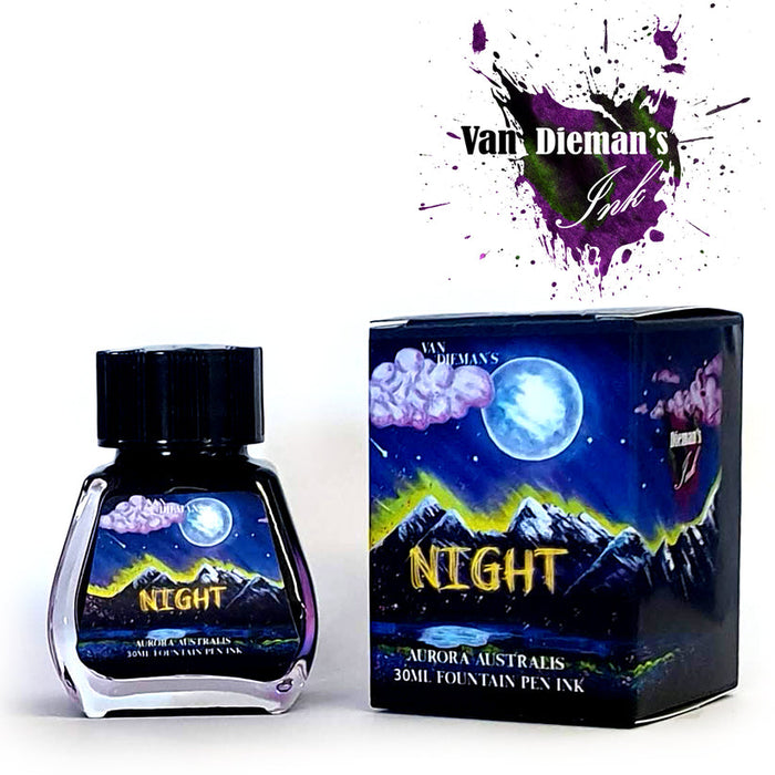 Van Dieman's Night - Aurora Australis - 40ml Bottled Ink
