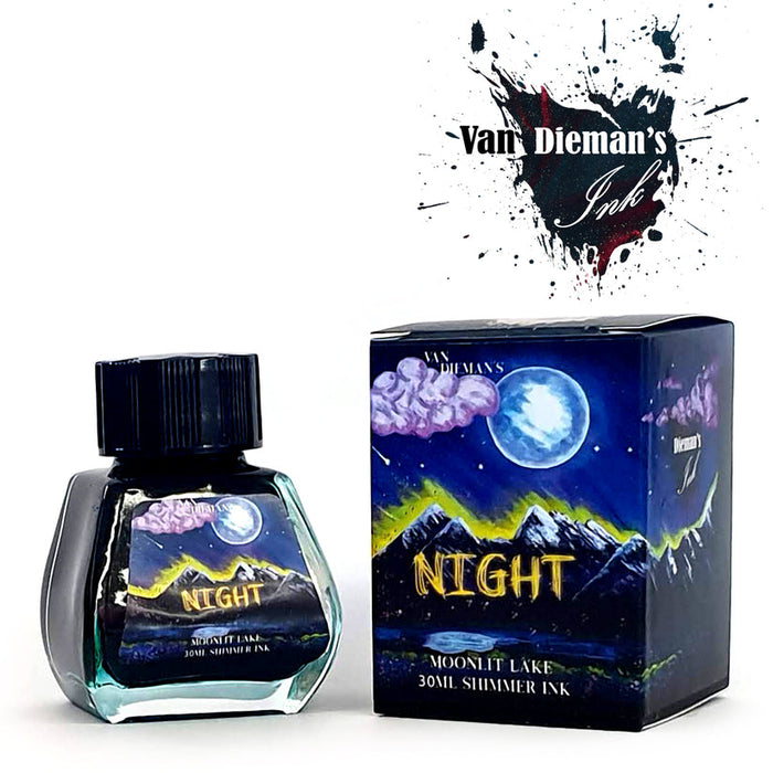 Van Dieman's Night - Moonlit Lake - 40ml Bottled Ink