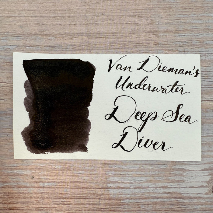 Van Dieman's Underwater - Deep Sea Diver - Shimmer Ink