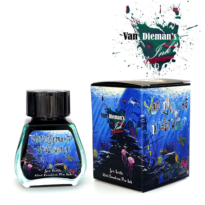 Van Dieman's Underwater - Sea Turtle - 40ml Bottled Ink