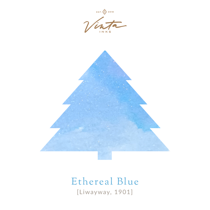 Vinta Ethereal Blue (Liwayway 1901) - 30ml Bottled Ink
