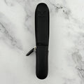 Visconti Leather 1 Pen Holder - Black
