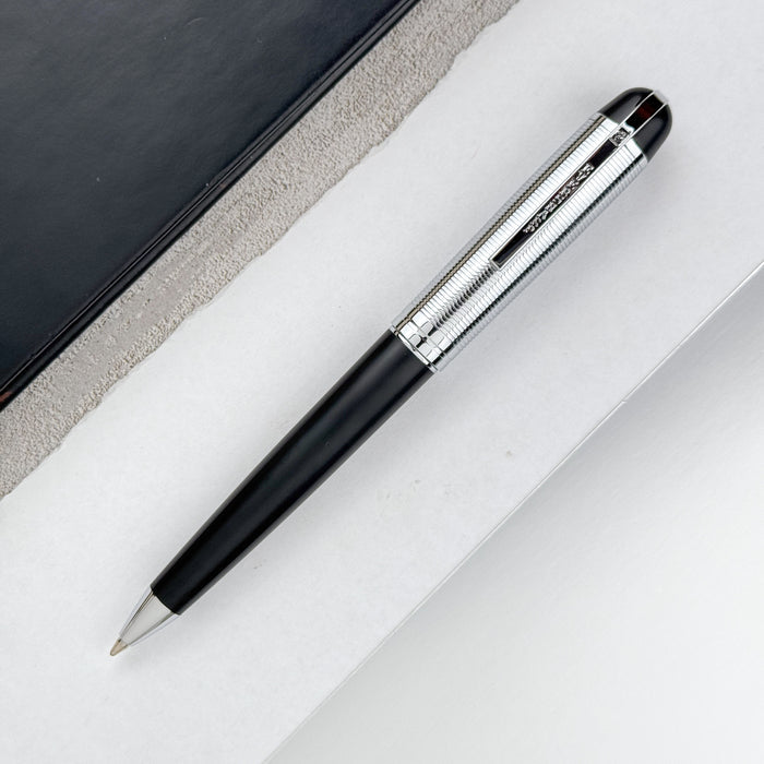 Wahl Eversharp Skyline Ballpoint Pen - Black w/Silver Trim