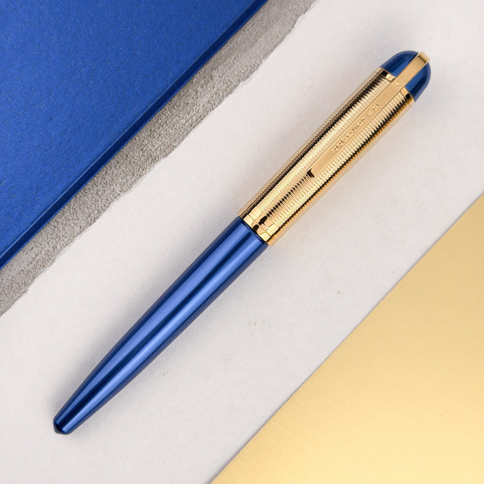 Wahl Eversharp Skyline Fountain Pen - Blue w/Gold Trim