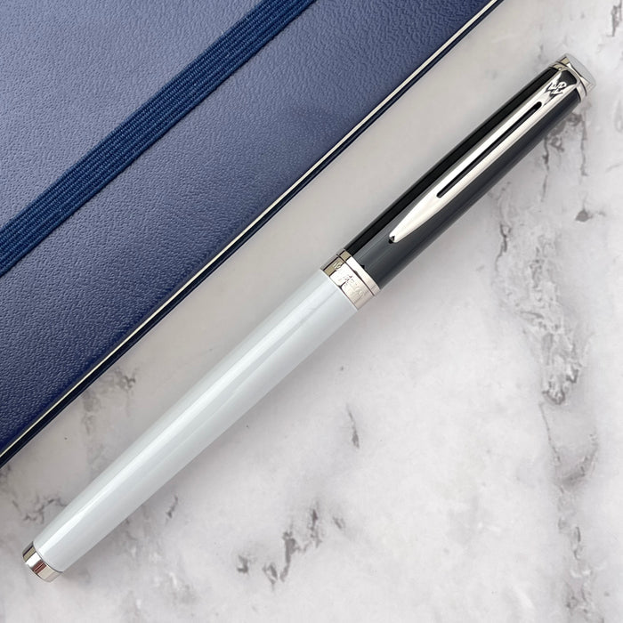 Waterman Hemisphere Color Block Fountain Pen - Black / White (Special Edition)