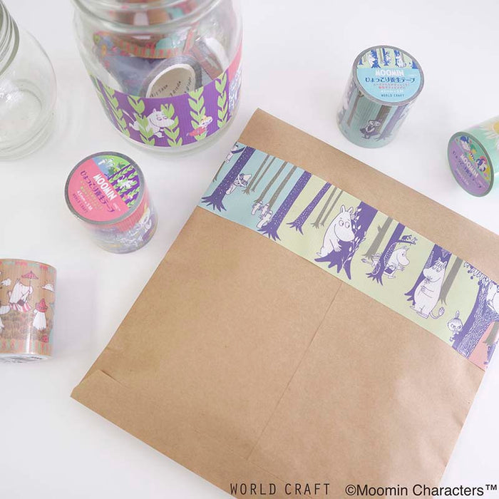 World Craft | Moomin Forest Cloth Tape