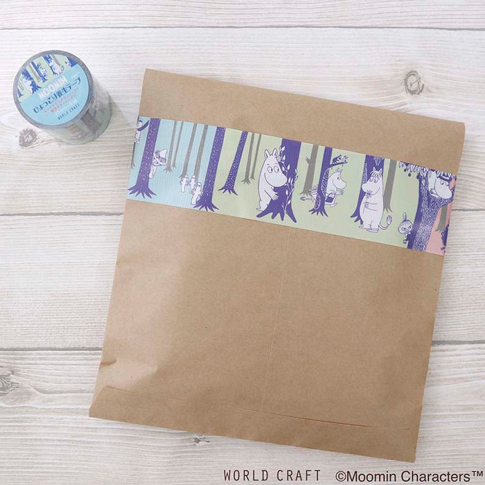 World Craft | Moomin Forest Cloth Tape