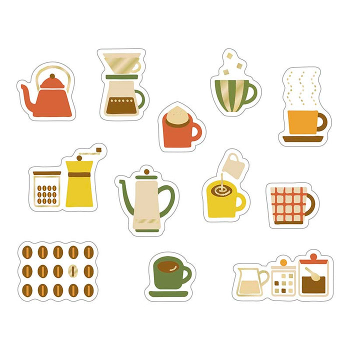 World Craft | Pegatinas Flake Kirakira Coffee