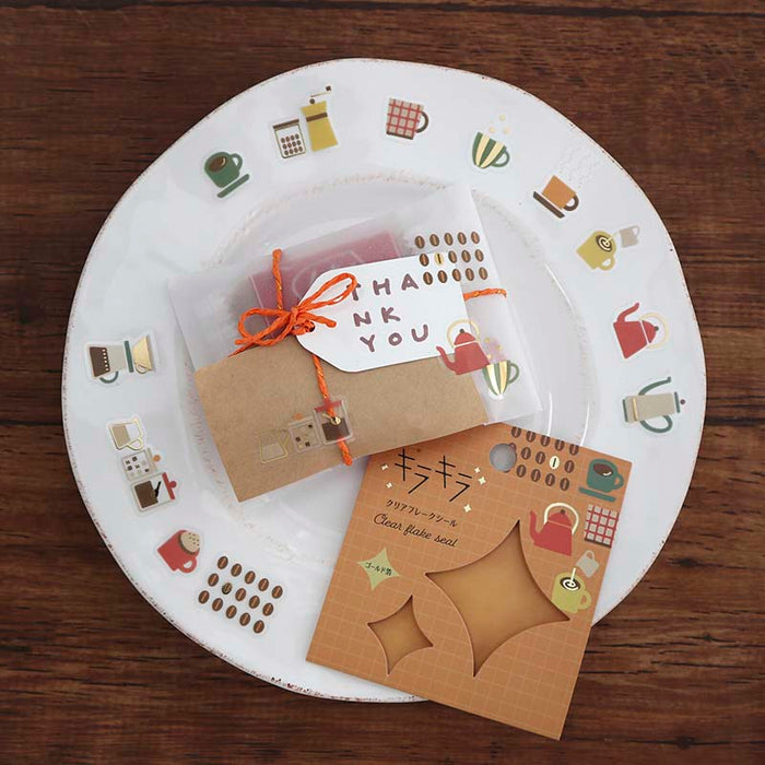 World Craft | Pegatinas Flake Kirakira Coffee