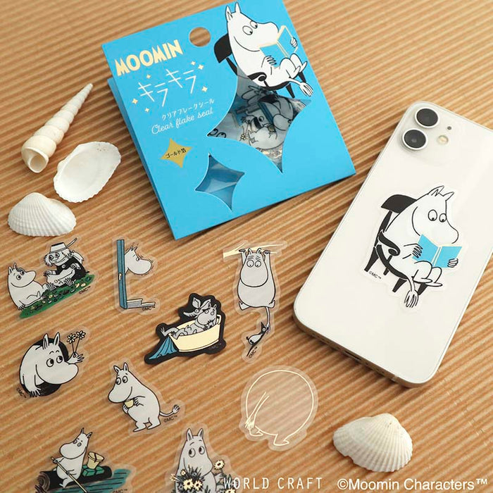 World Craft | Pegatinas Flake KiraKira Moomin
