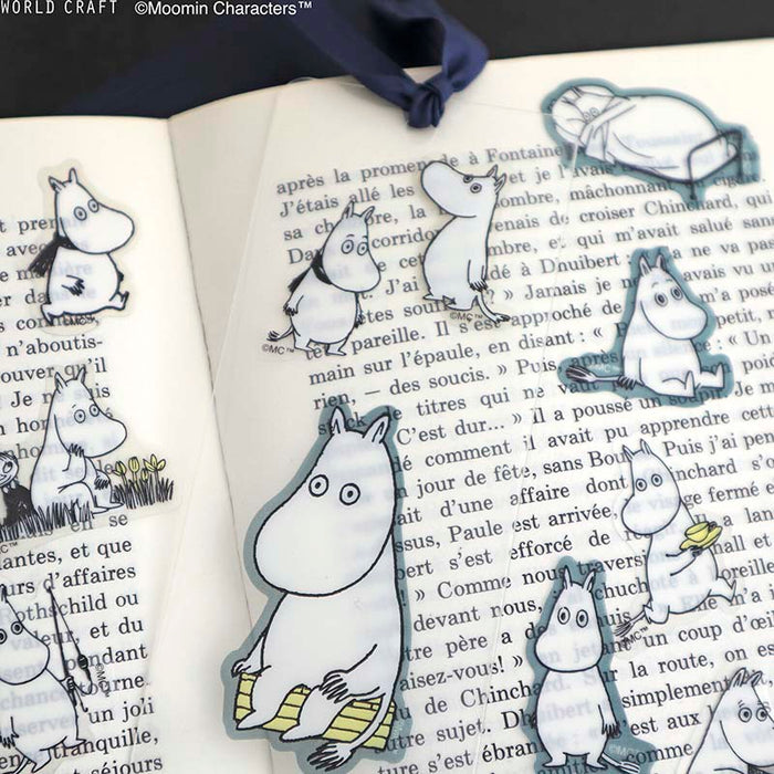 World Craft | Pegatinas Flake Moomin Face Series Ennui
