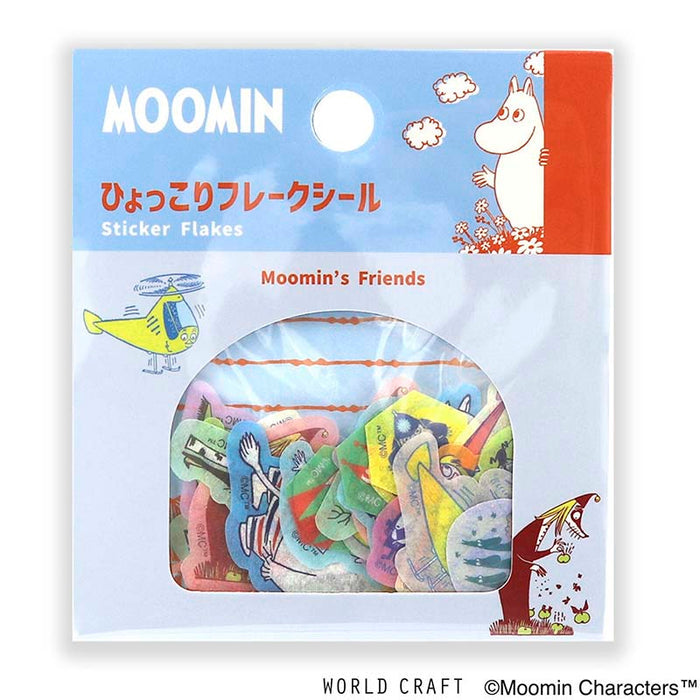 World Craft | Pegatinas Flake Moomin Friends B