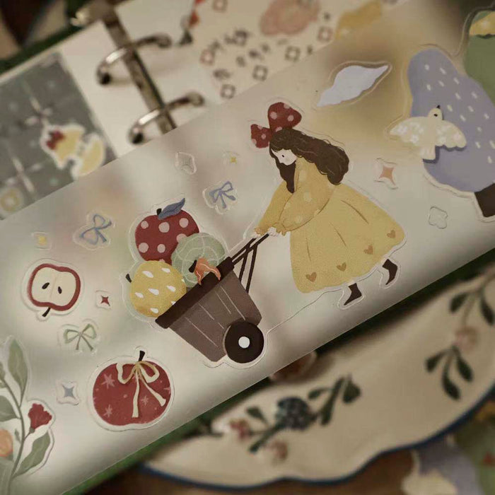 YiEr | Pegatinas en Rollo Her Apple Orchard