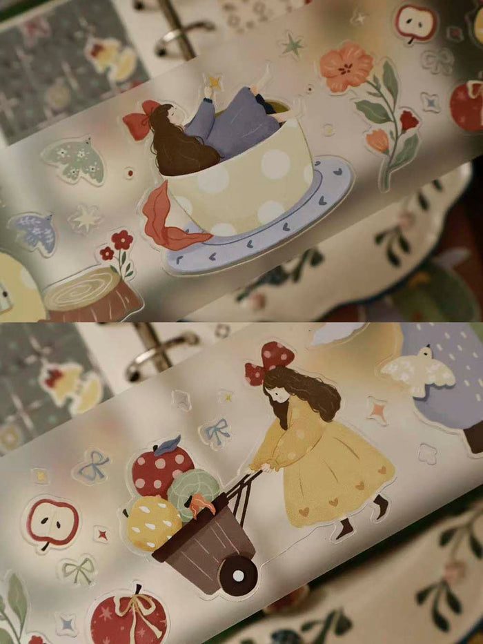 YiEr | Pegatinas en Rollo Her Apple Orchard
