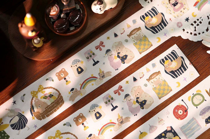 YiEr | Pegatinas en Rollo Hug Goodnight