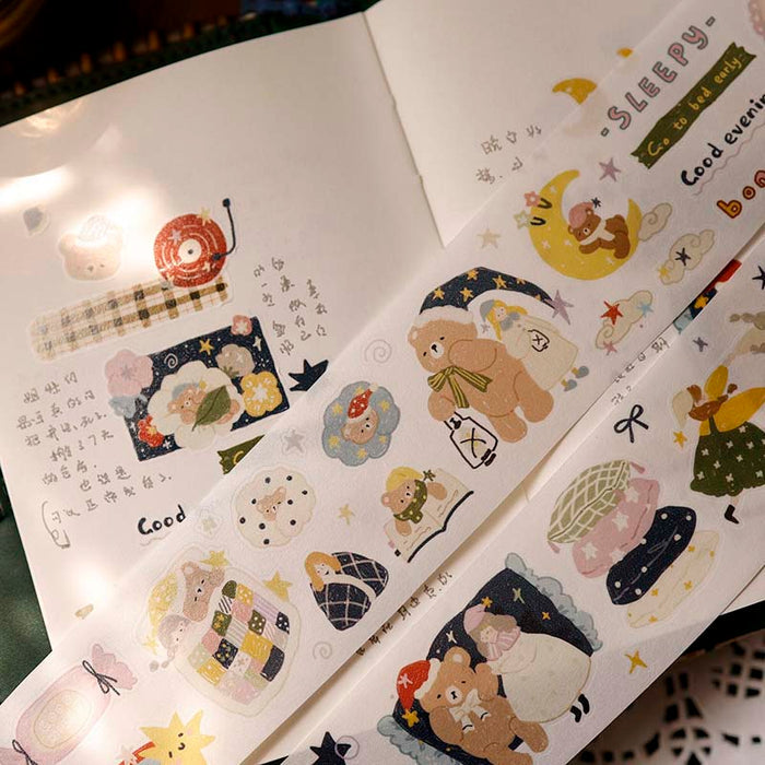 YiEr | Pegatinas en Rollo Hug Goodnight