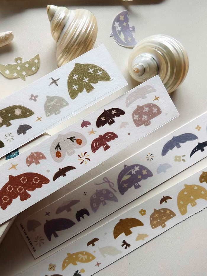 YiEr | Pegatinas en Rollo Rainbow Birds