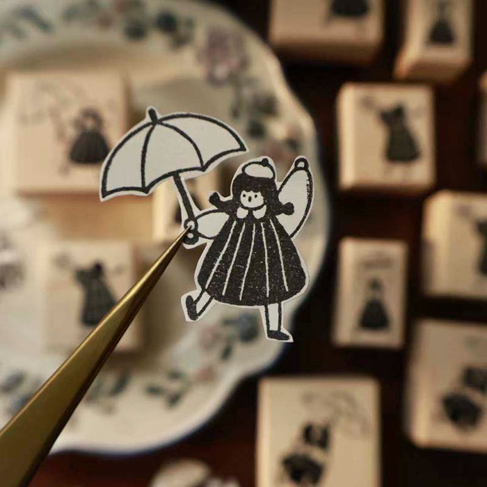 YiEr | Sello Umbrella Girl