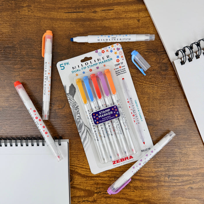 Zebra Mildliner Dual-Tip Stamp Marker