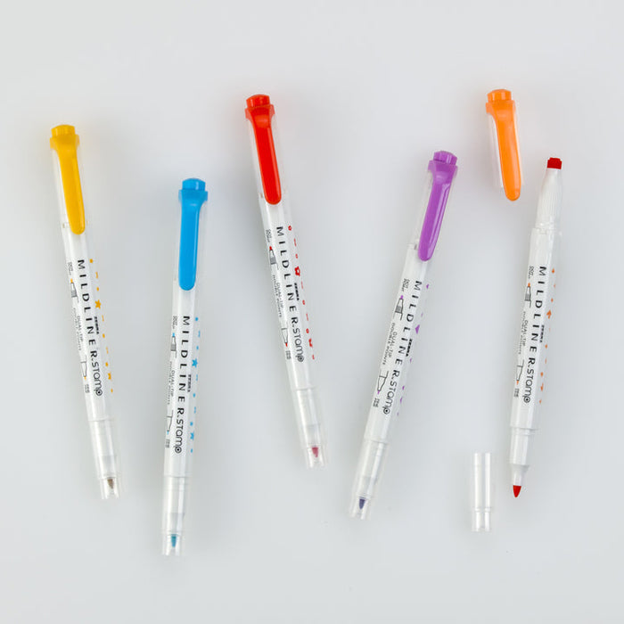 Zebra Mildliner Dual-Tip Stamp Marker