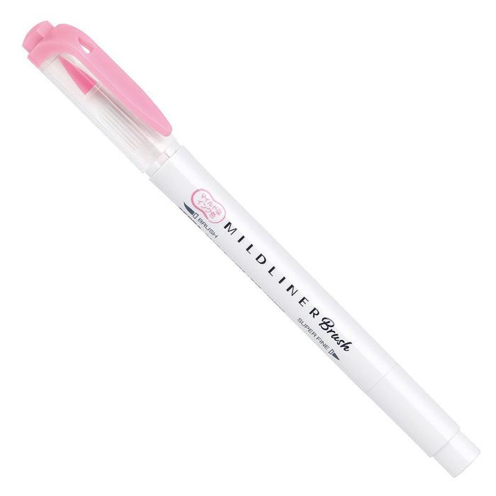 Zebra | Pack de Rotuladores Pincel Mildliner Pastel (Nuevo Packaging)