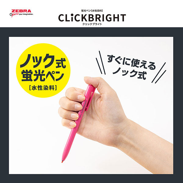 Zebra | Set de Subrayadores Click Bright