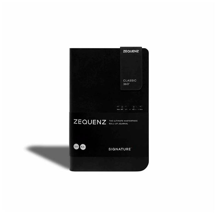 Zequenz | Cuaderno Signature Classic A6 Mini Black (Cuadros)