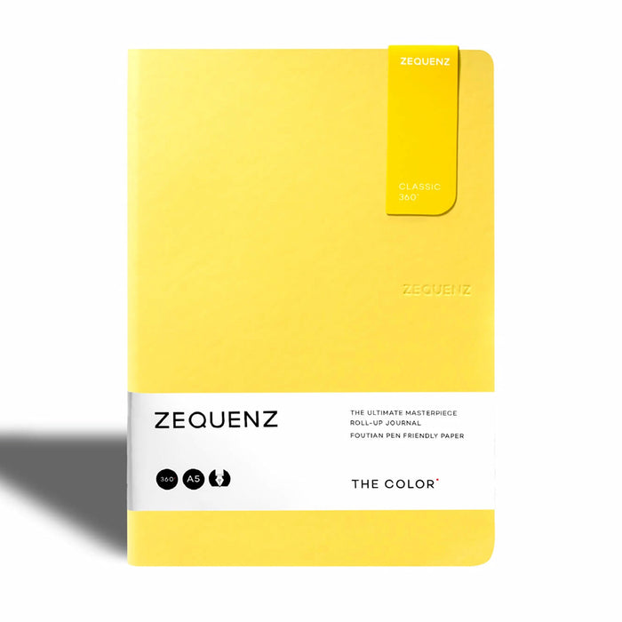 Zequenz | Cuaderno The Color A5 Mustard (Interior a Escoger)