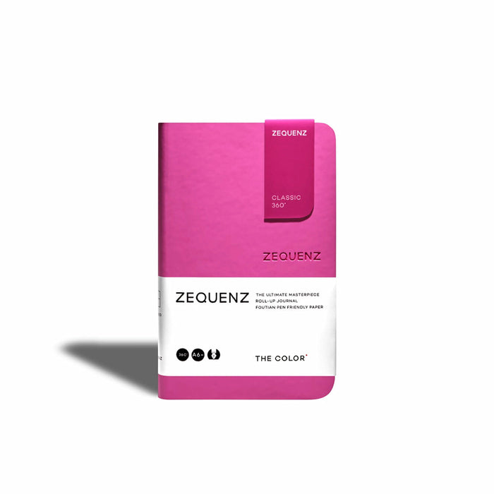 Zequenz | Cuaderno The Color A6 Magenta (Interior a Escoger)