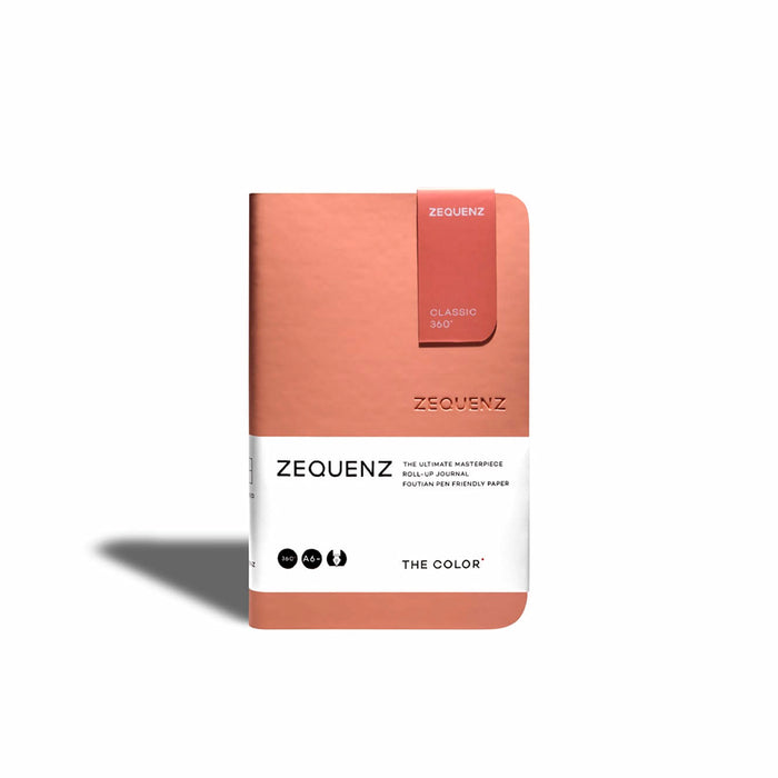 Zequenz | Cuaderno The Color A6 Peach (Interior a Escoger)
