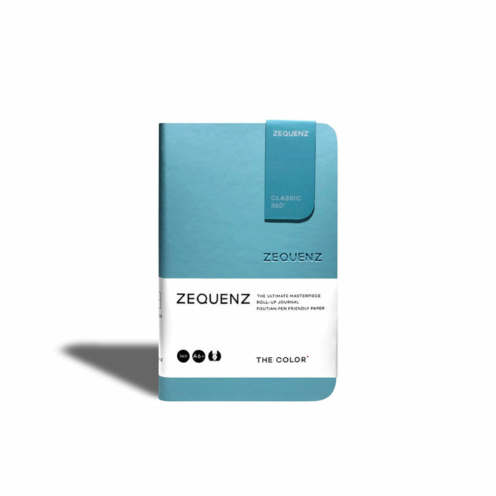 Zequenz | Cuaderno The Color A6 Turquoise (Interior a Escoger)