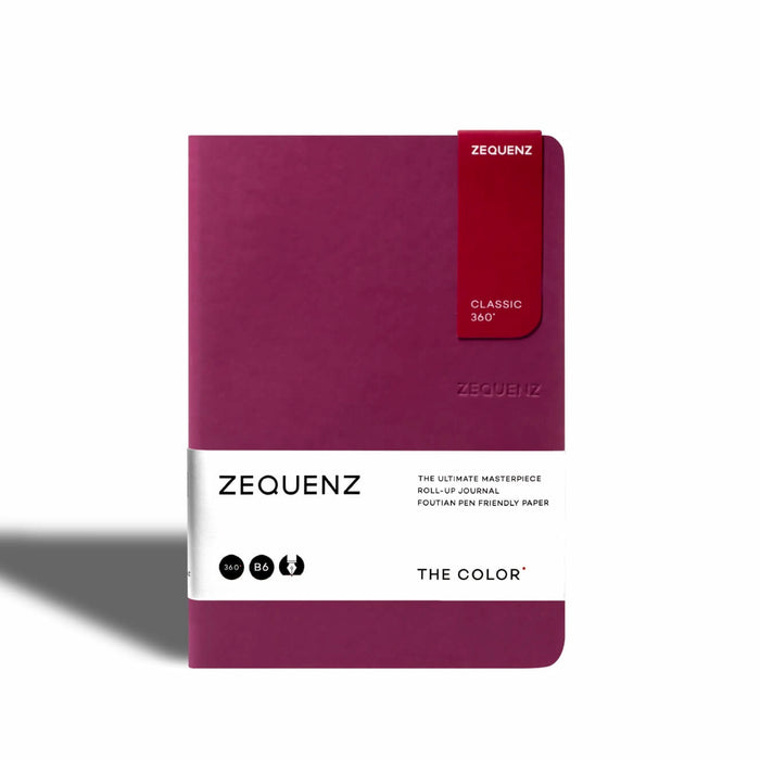 Zequenz | Cuaderno The Color B6 Berry (Interior a Escoger)