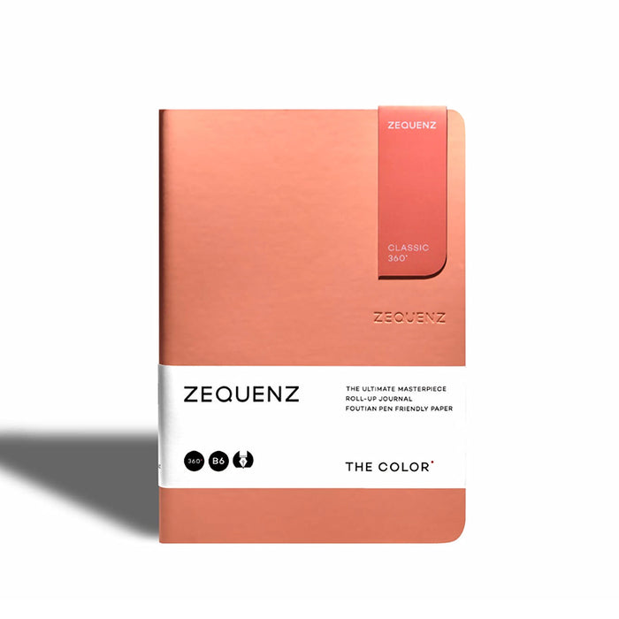 Zequenz | Cuaderno The Color B6 Peach (Interior a Escoger)
